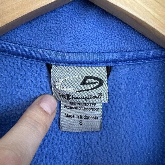 VTG C9 BY CHAMPION Women’s Small Blue Full Zip Athletic Jacket Coat Athleisure - Picture 7 of 13